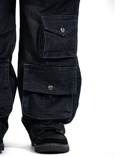 Premium Denim Cargo Pants – Rugged Style, Ultimate Comfort