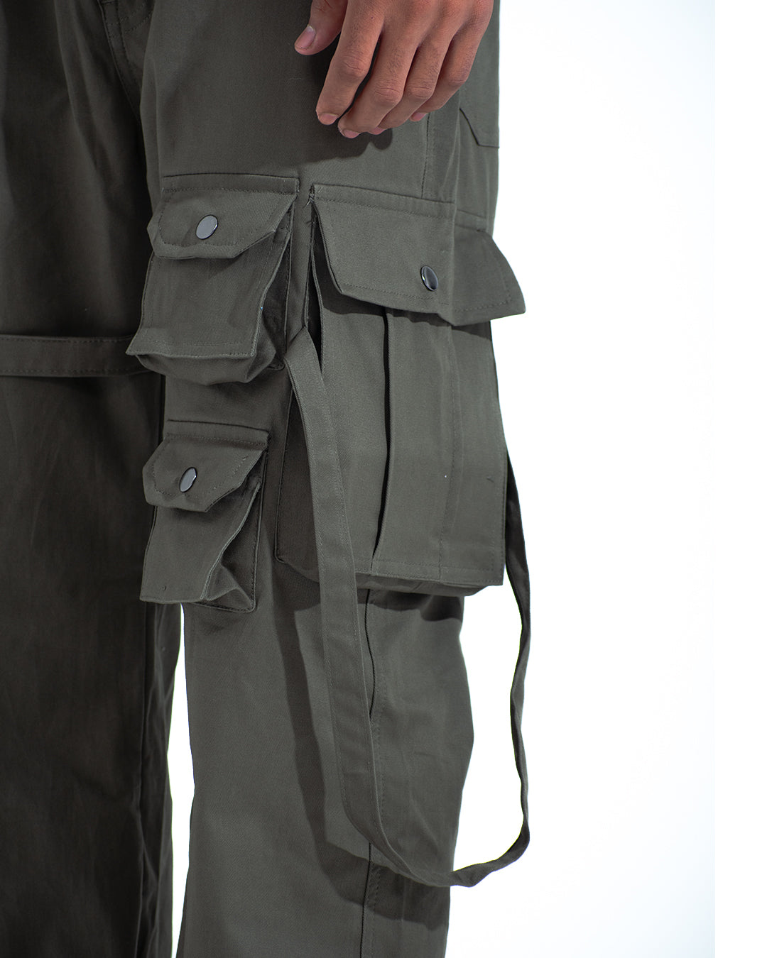 Olive Twill Cargo Pants for Men – Durable, Versatile, and Rugged by POV