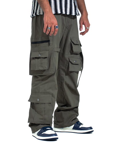 Olive Twill Cargo Pants for Men – Durable, Versatile, and Rugged by POV